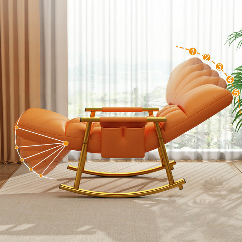 كرسي هزاز مبطن عصري