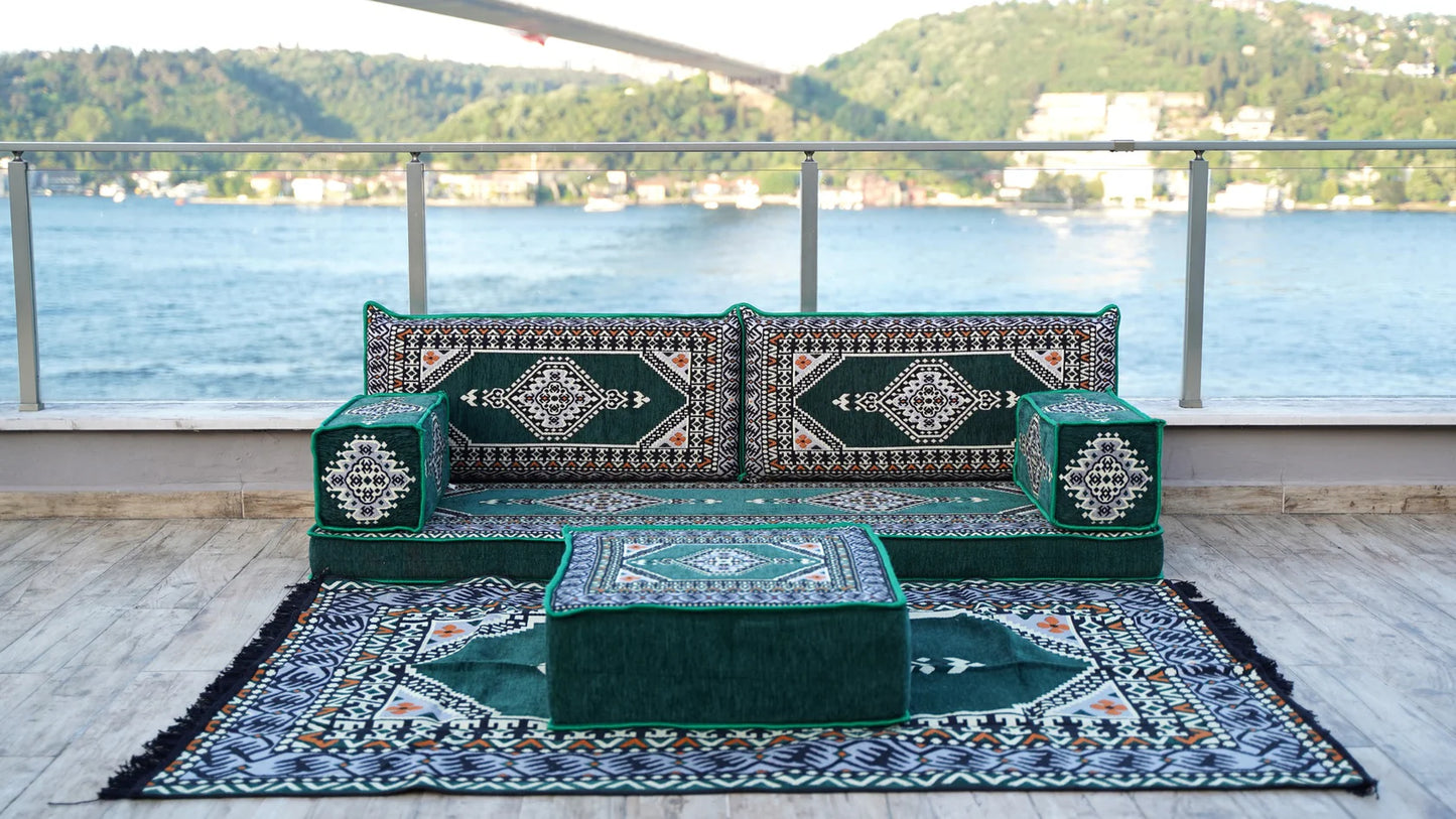 طقم أريكة أرضية عربية