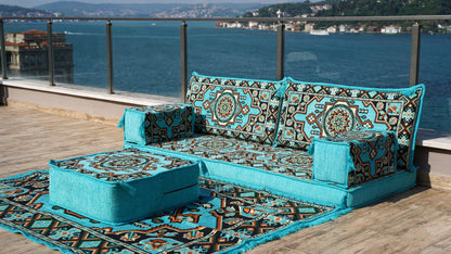 طقم أريكة أرضية عربية