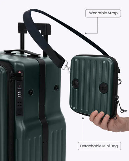 حقيبة سفر حديثة ثنائية الحمل