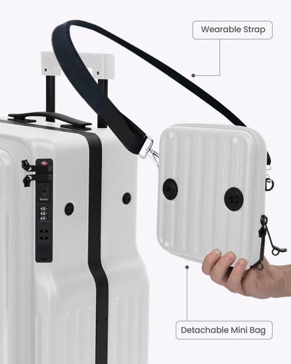 حقيبة سفر حديثة ثنائية الحمل