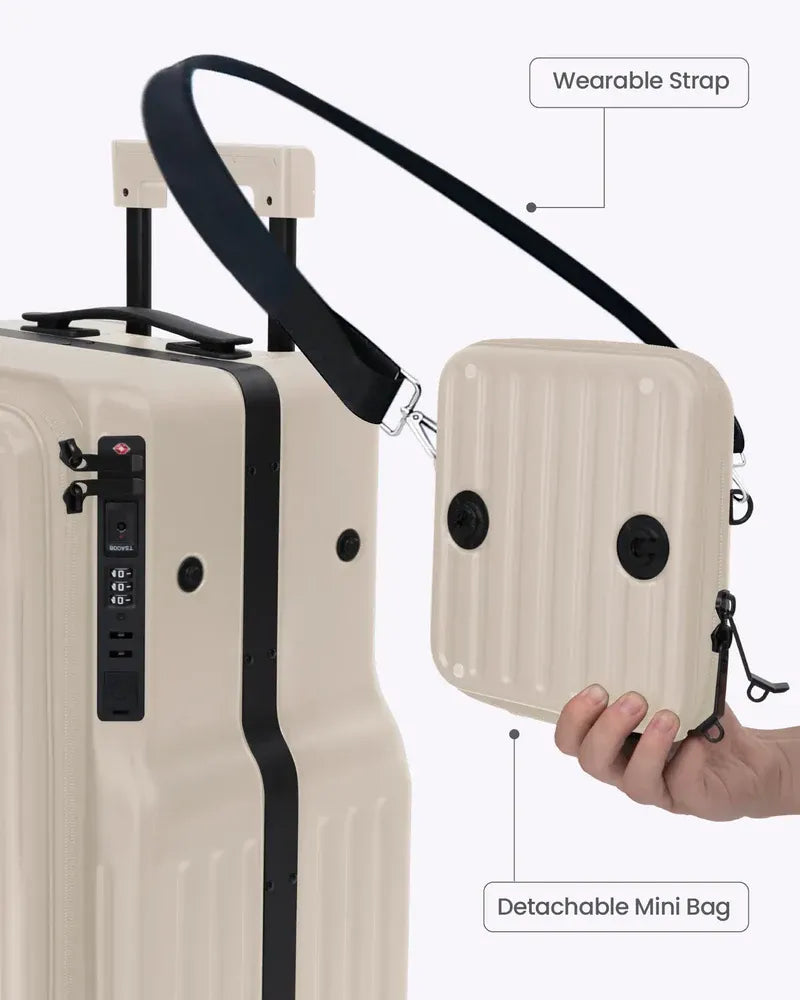 حقيبة سفر حديثة ثنائية الحمل